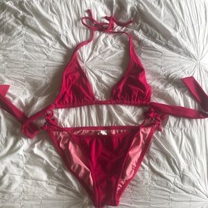 J Crew fuchsia bikini 👙